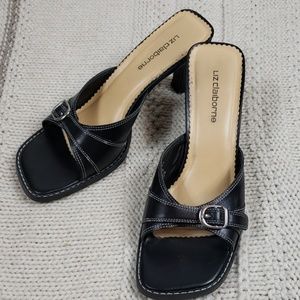 Liz Claiborne • 7 heel mule